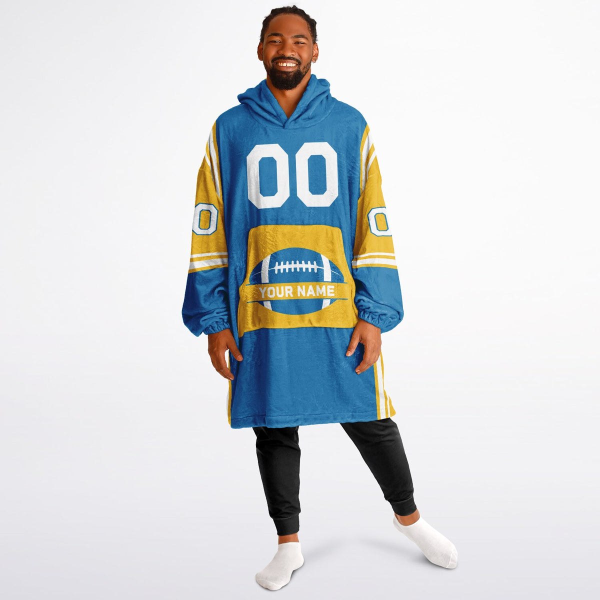 Blue/Gold/White Bold
