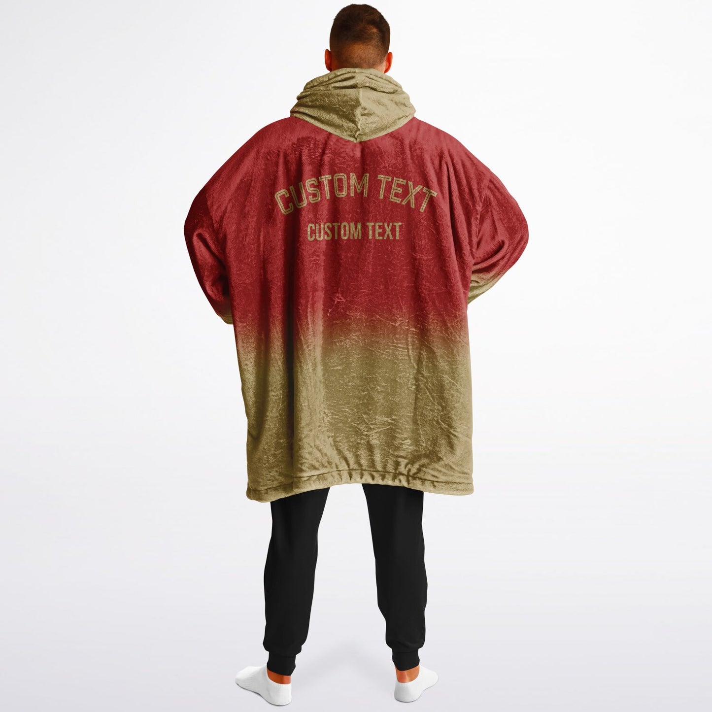 Red/Metallic Gold Everyday Reversible