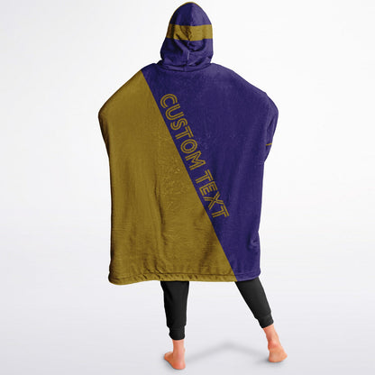 Purple/Metallic Gold Everyday Reversible