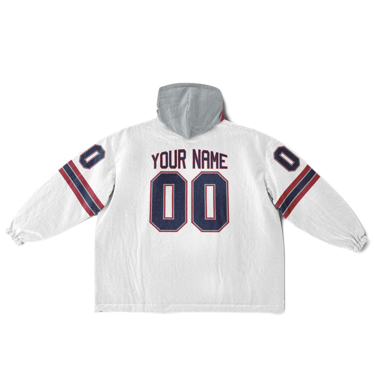 Navy/Red/Silver Superfan Reversible