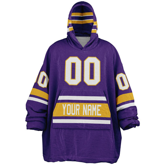 Purple/Gold/White Superfan Reversible