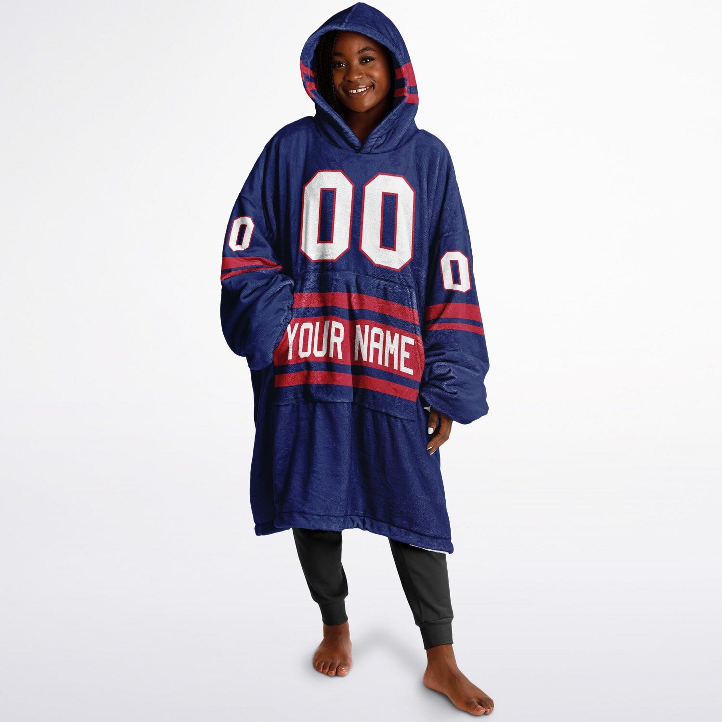 Dark Blue/Red Superfan Reversible