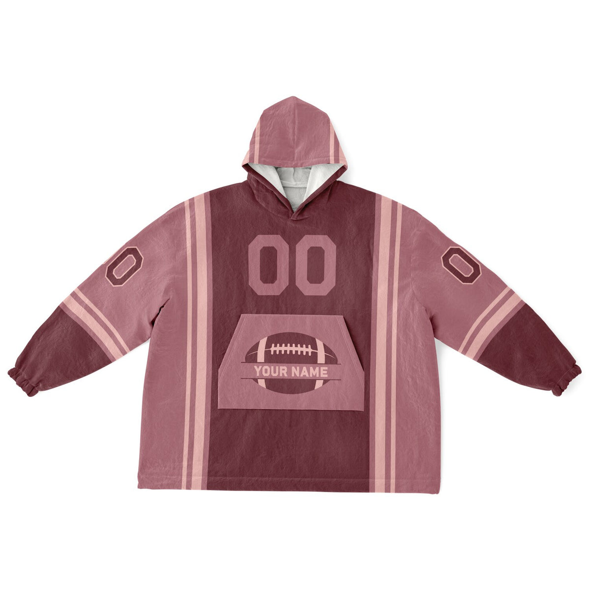 Burgundy Blush Pink Rose Bold