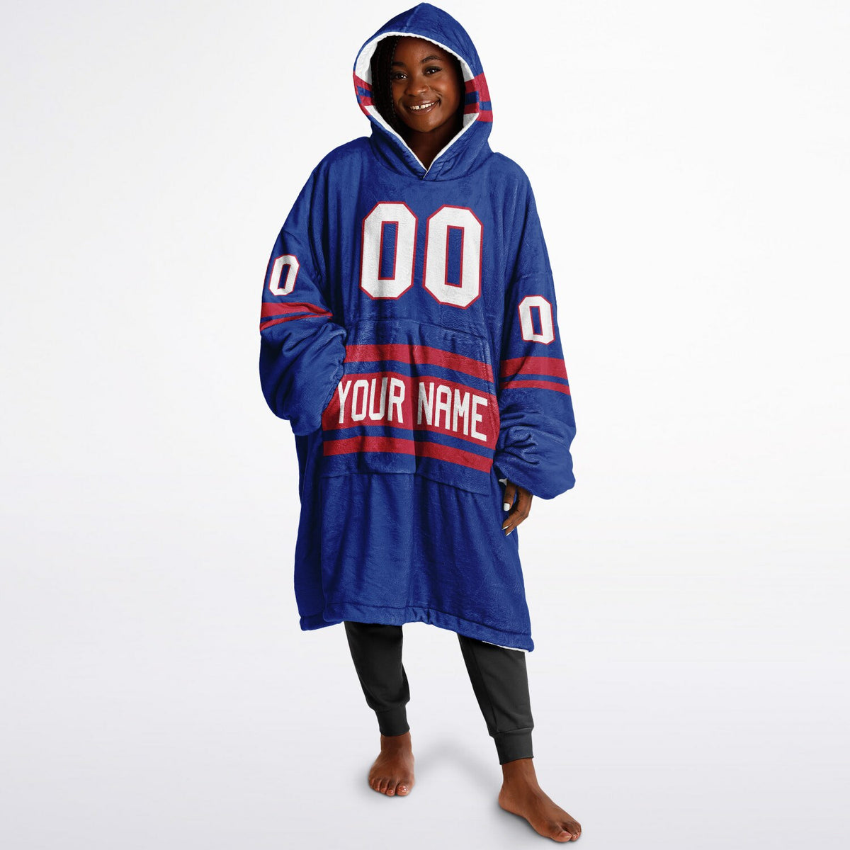 Blue/Red Superfan Reversible