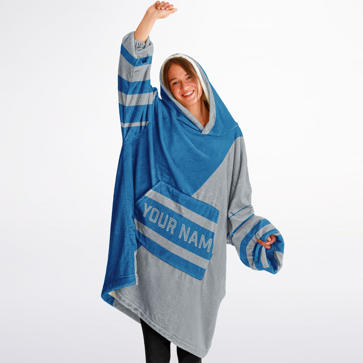 Blue & Silver Split Decision