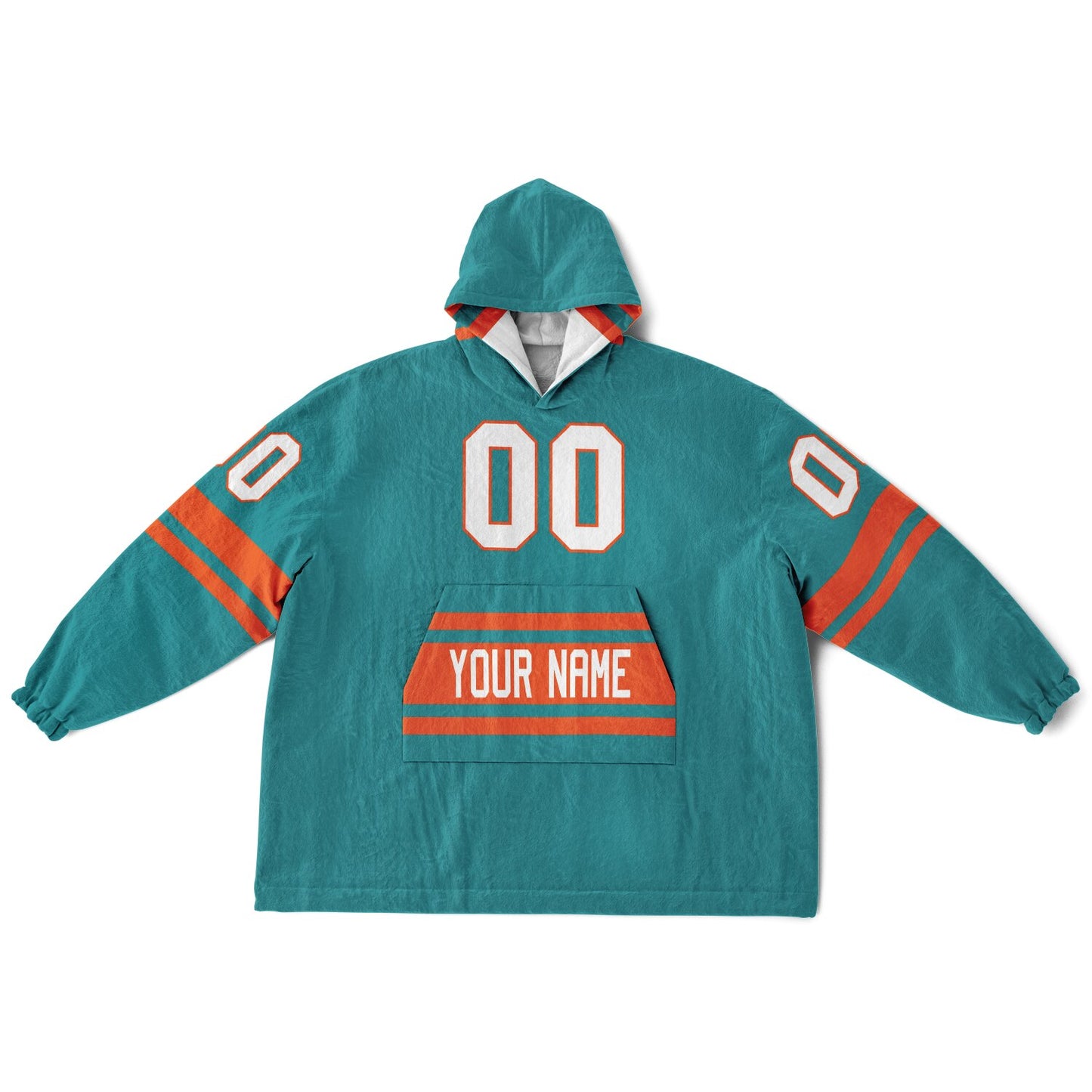 Aqua/Orange Superfan Reversible