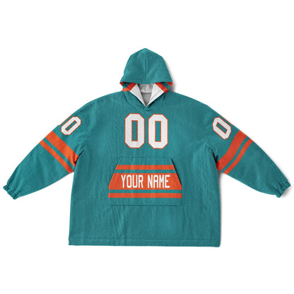 Aqua/Orange Superfan Reversible