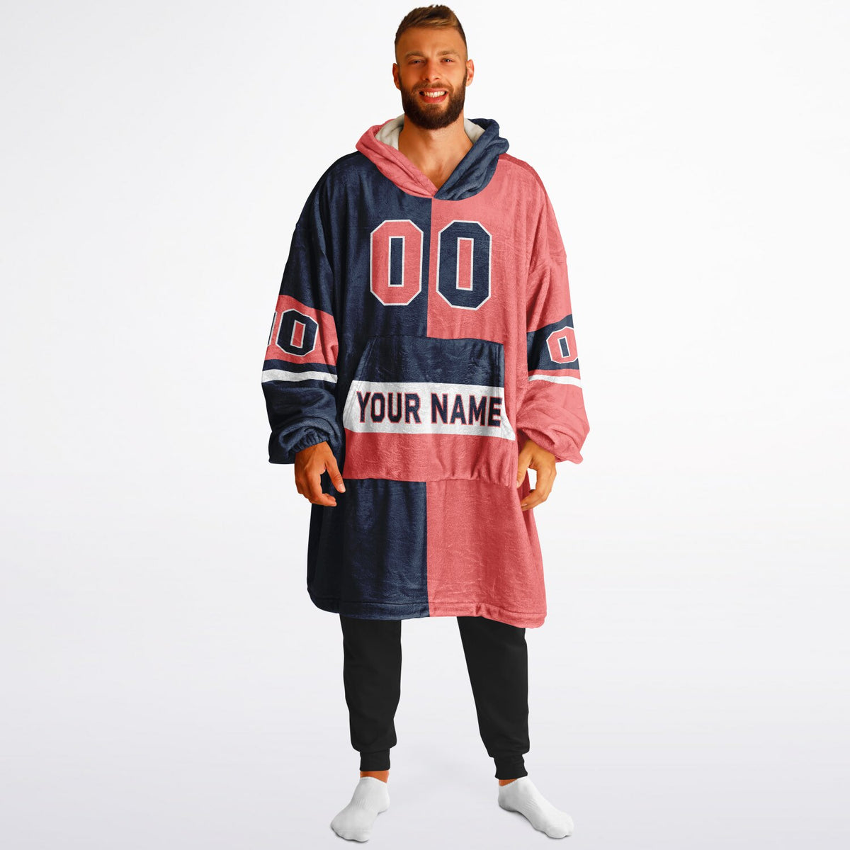 Navy Electric Coral White Halftime