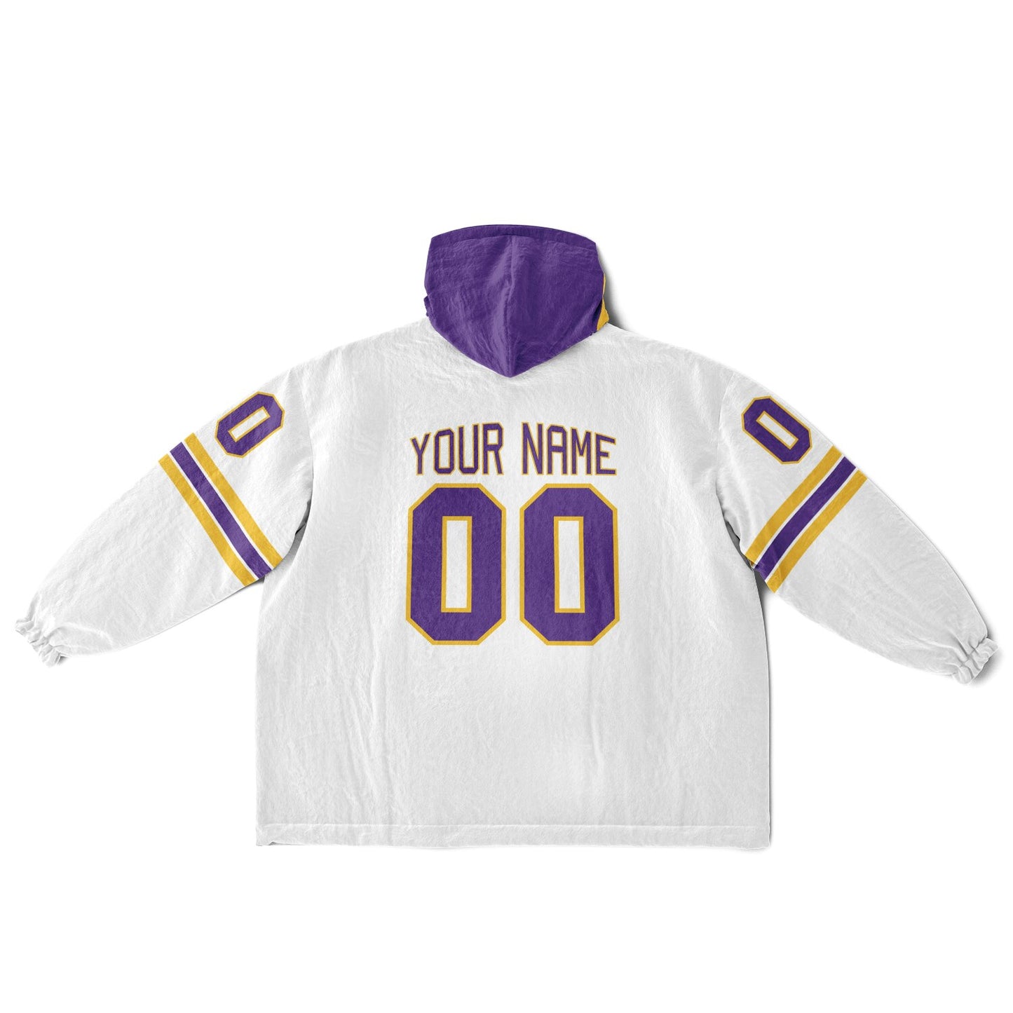 Purple/Gold/White Superfan Reversible