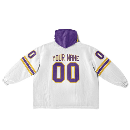 Purple/Gold/White Superfan Reversible