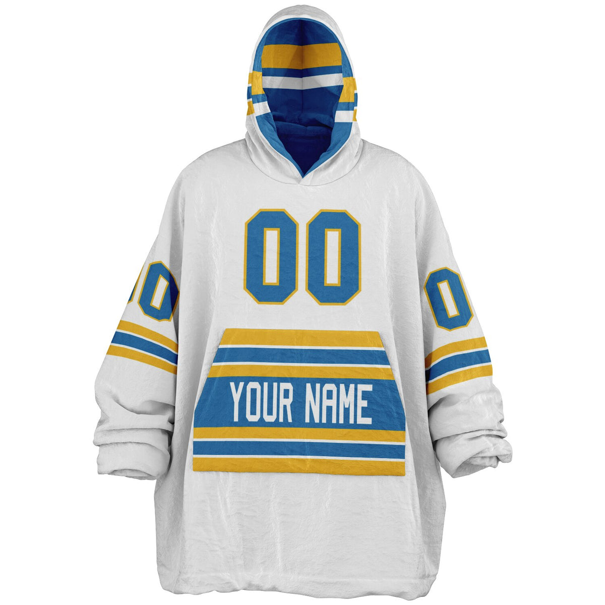 Blue/Gold/White Superfan Reversible
