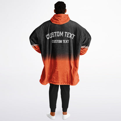 Black/Orange/White Everyday Reversible