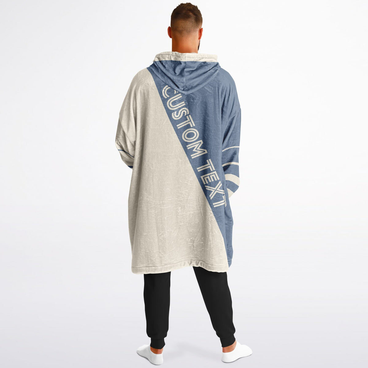 Slate Blue & Cream Split Decision