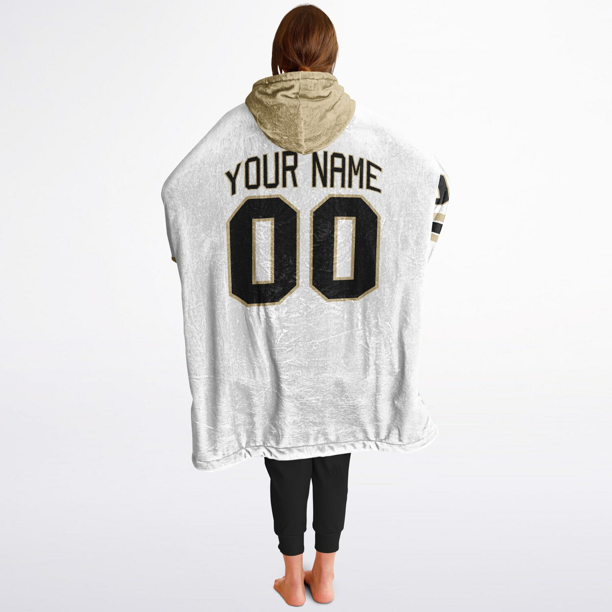 Black/Light Gold/White Superfan Reversible
