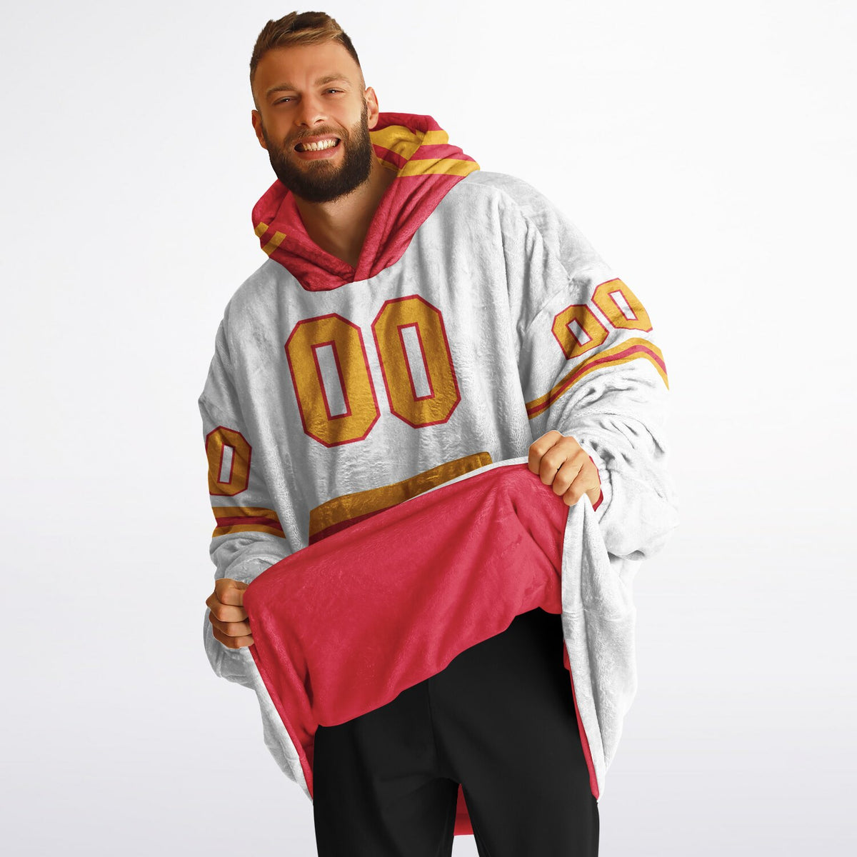 Red/Gold Superfan Reversible