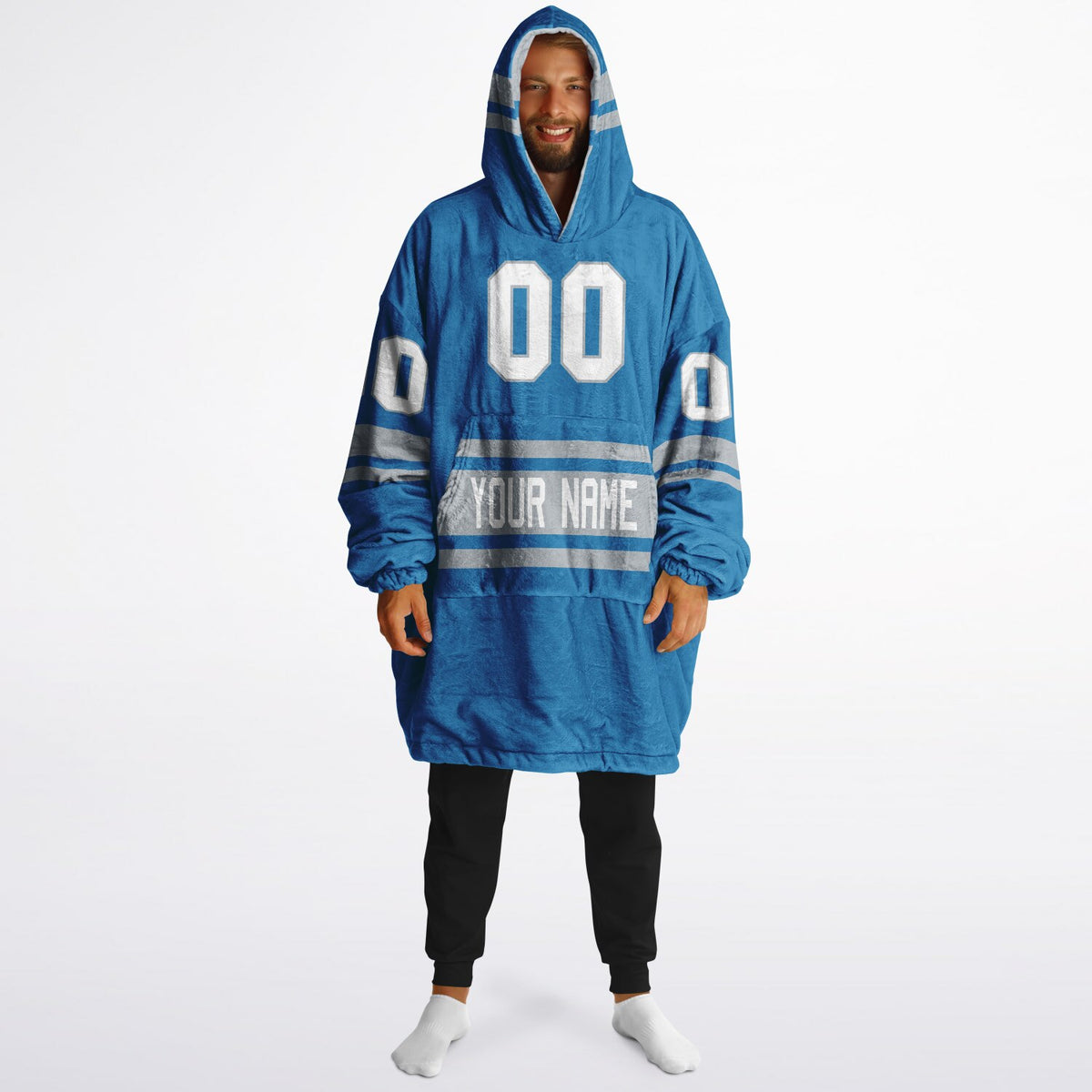 Blue/Silver Superfan Reversible