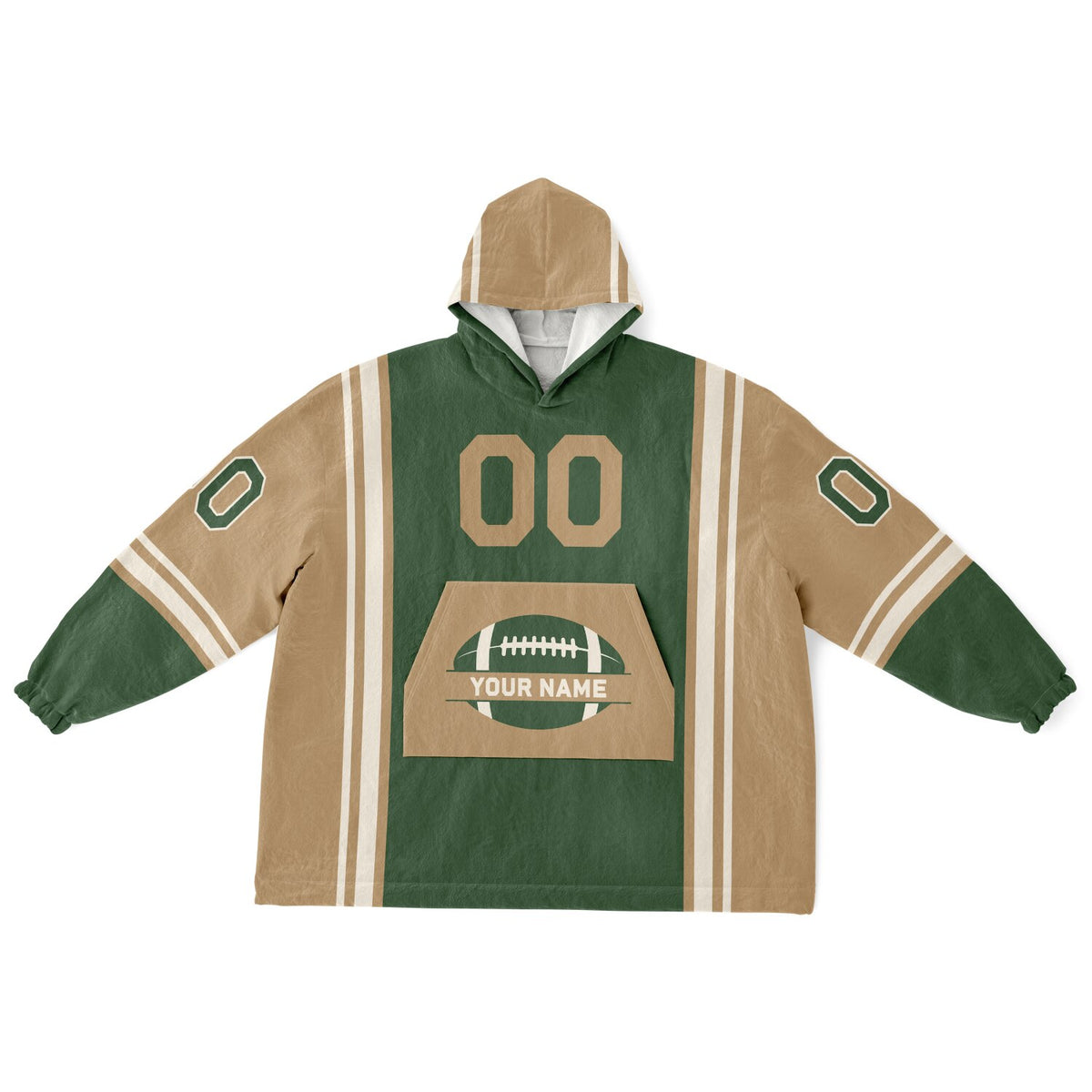 Forest Green Cream Camel Bold