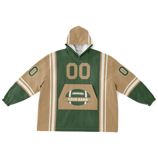 Forest Green Cream Camel Bold