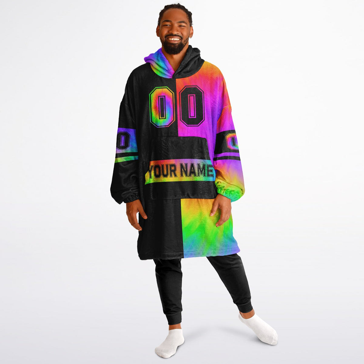 Tie Dye & Black Halftime