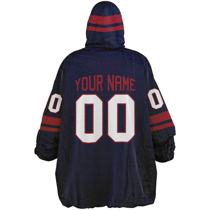 Nautical Blue/Red Superfan Reversible