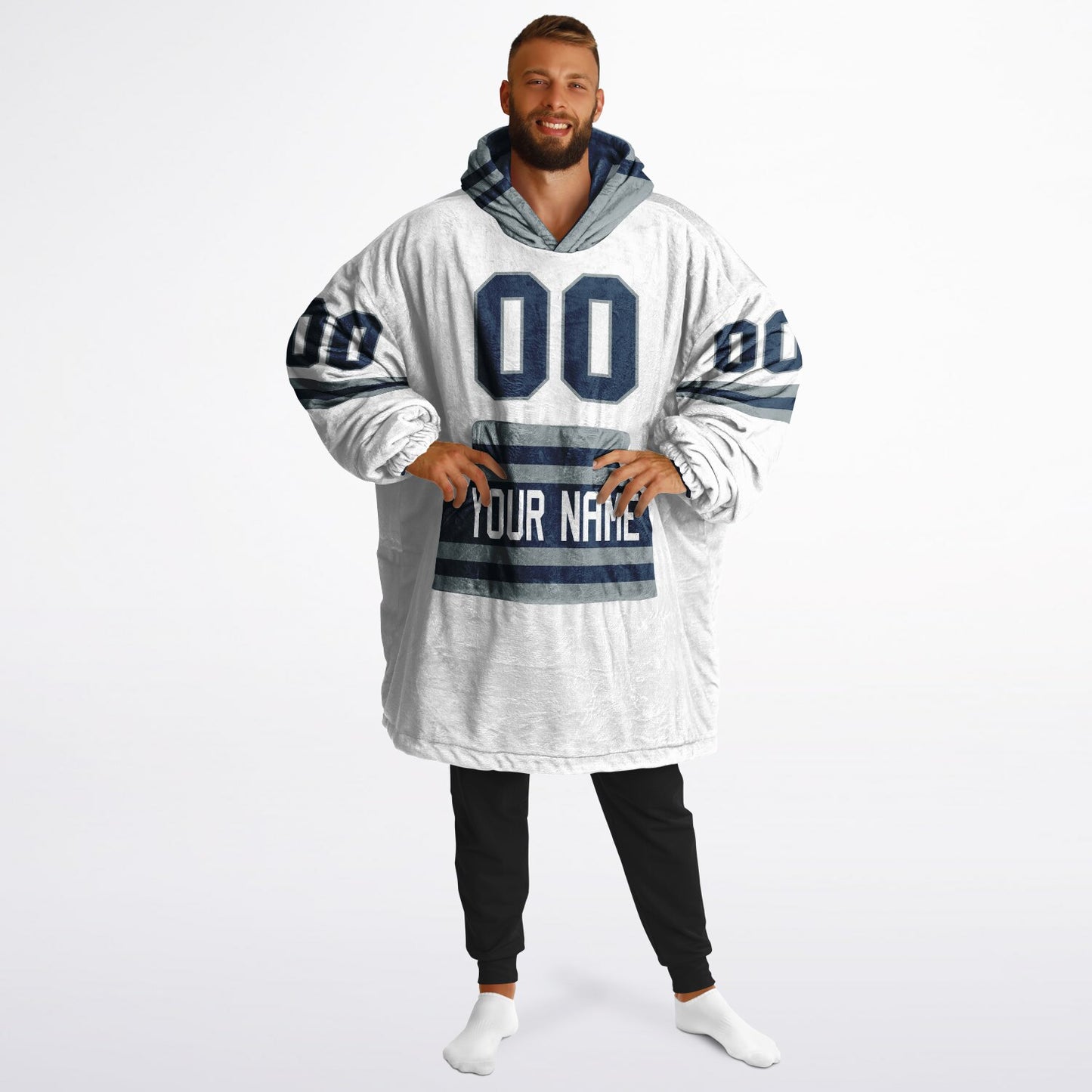 Navy/Silver Superfan Reversible