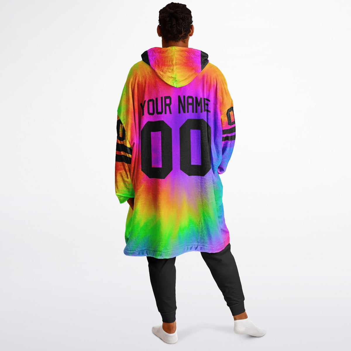 Tie Dye & Black Classic