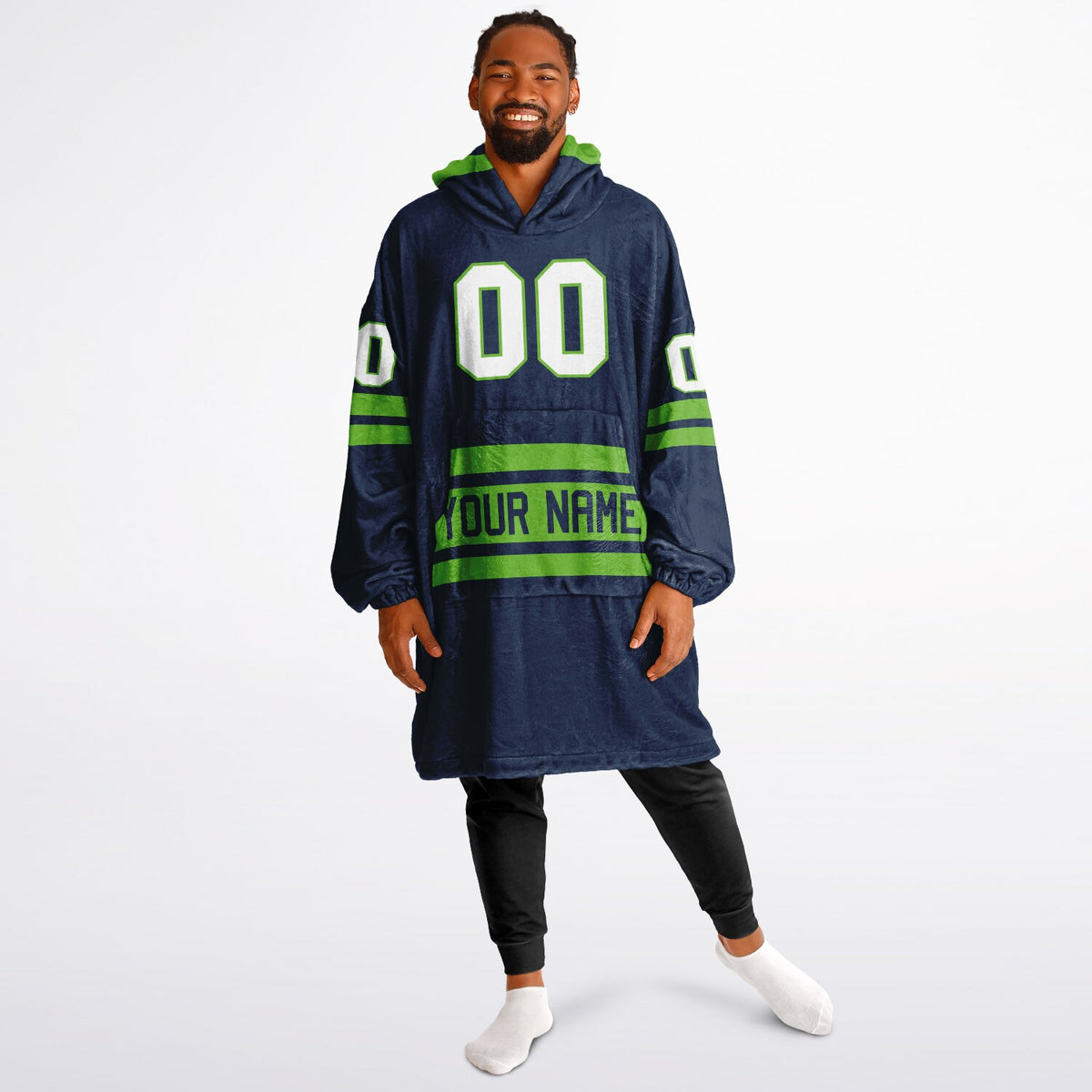 Navy & Green Classic
