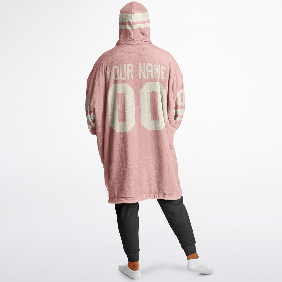 Blush Pink & Cream Superfan Reversible