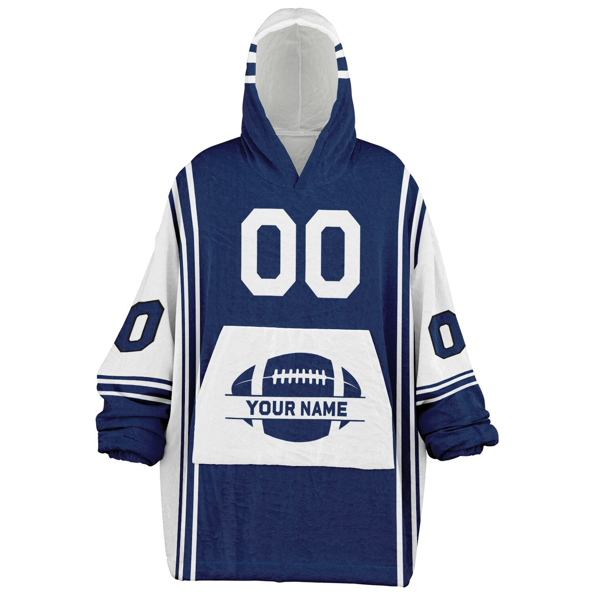 Blue/White Bold