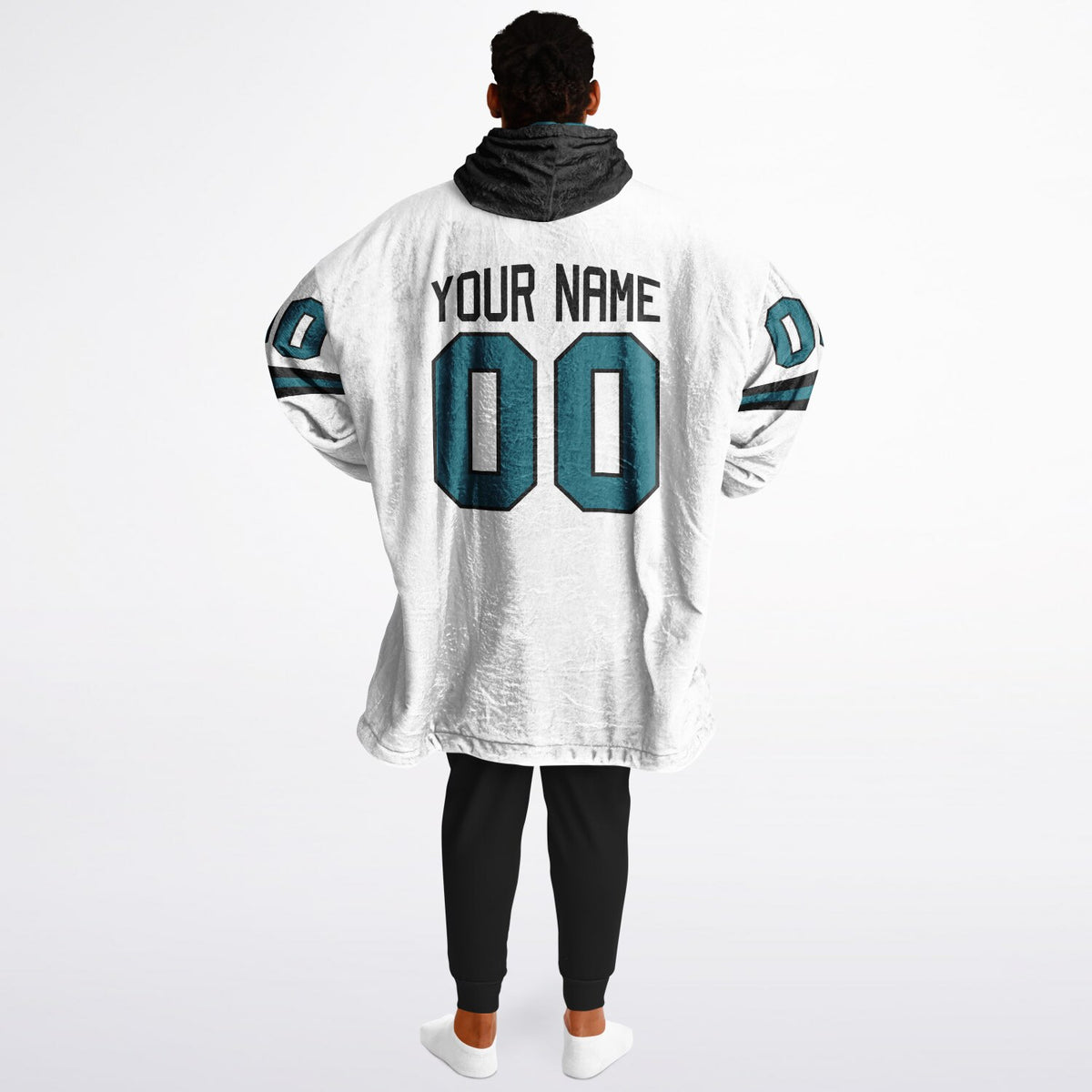 Teal/Black Superfan Reversible