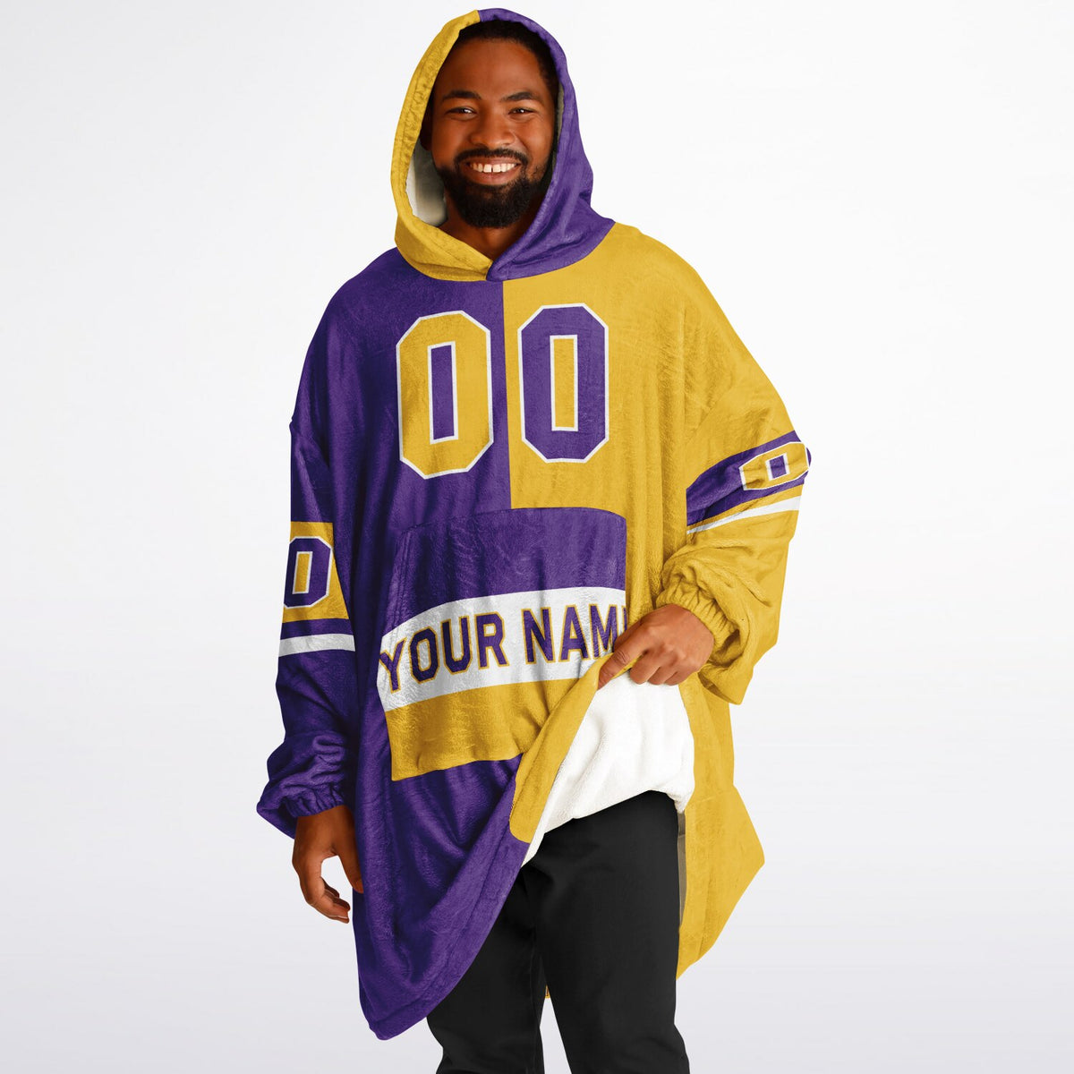 Purple/Gold/White Halftime