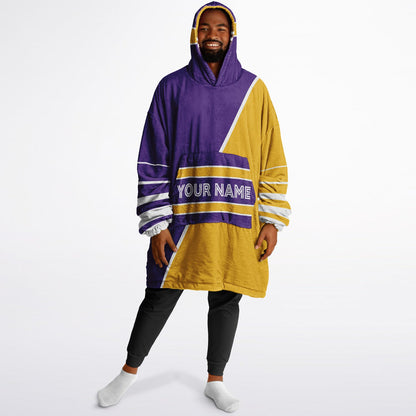 Purple/Gold/White Everyday Reversible
