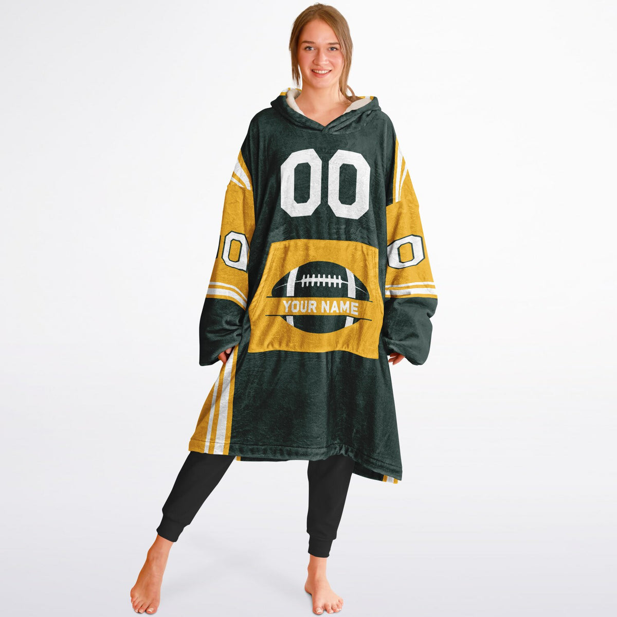 Green/Gold/White Bold