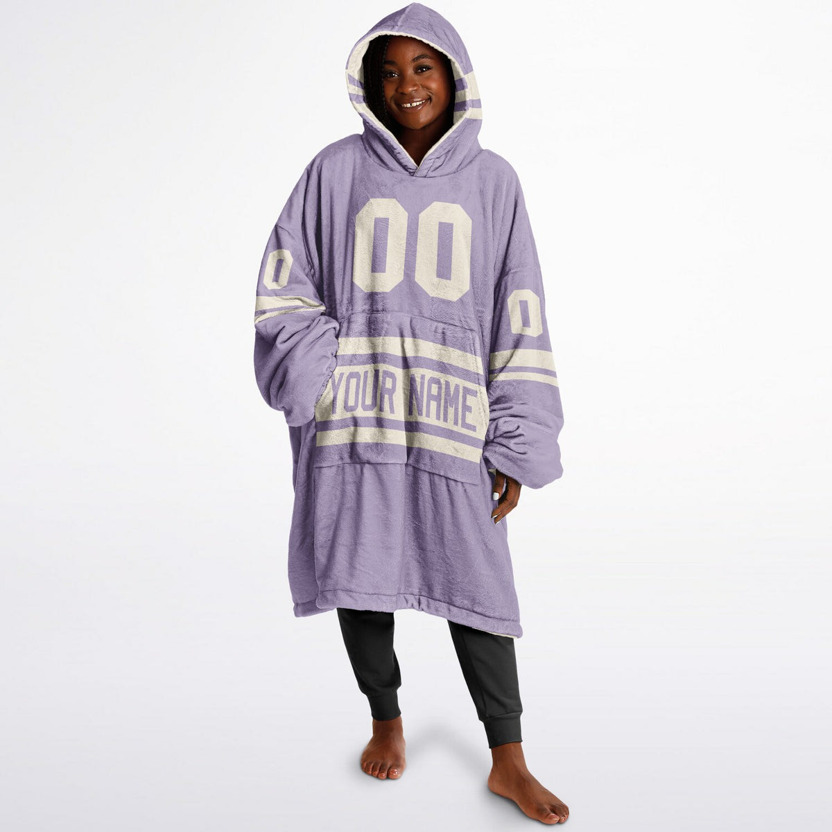 Lavender & Cream Superfan Reversible