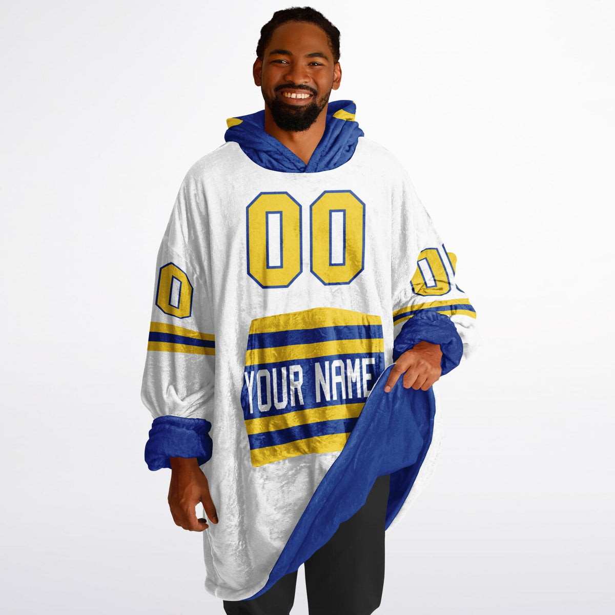 Blue/Yellow Superfan Reversible