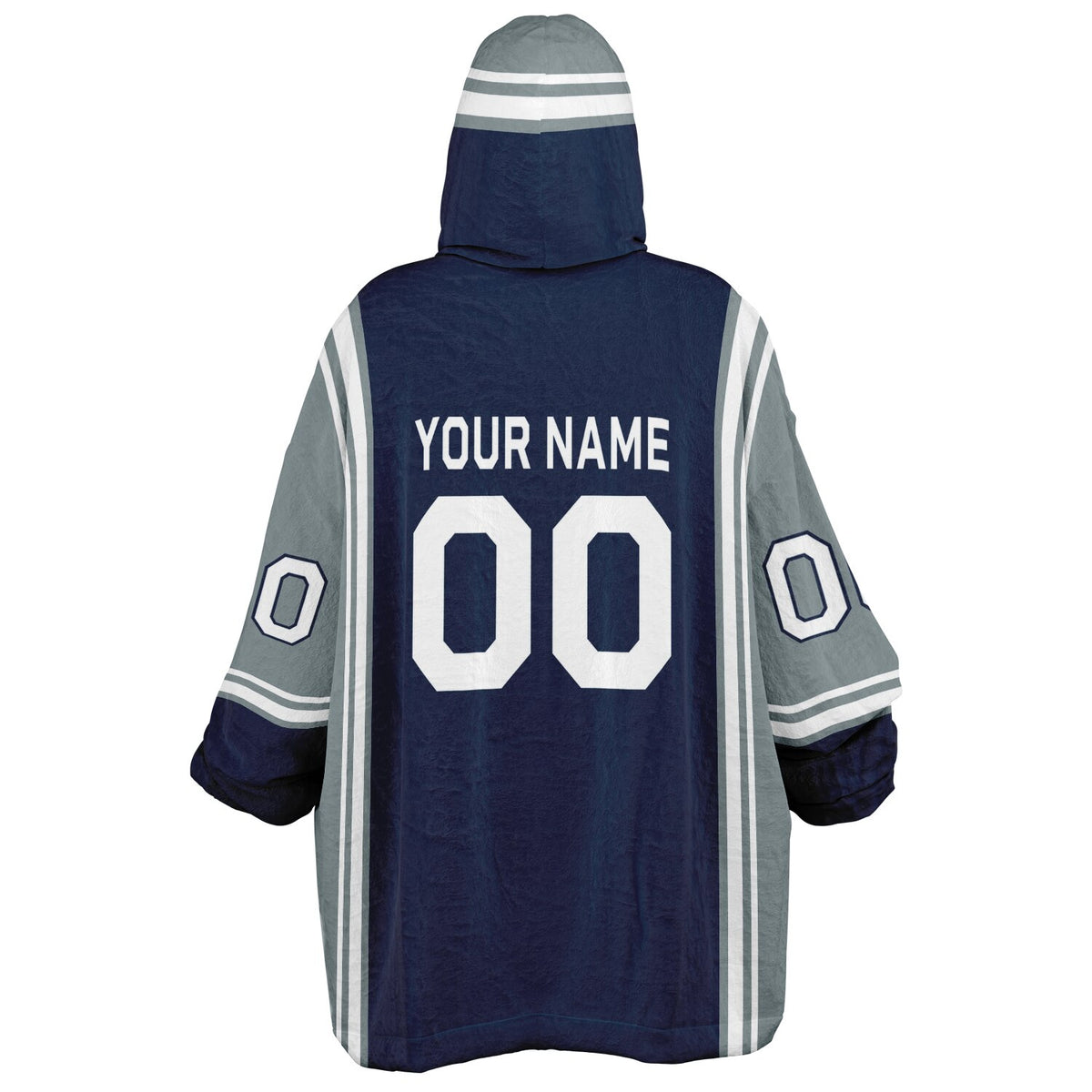 Navy/Silver/White Bold