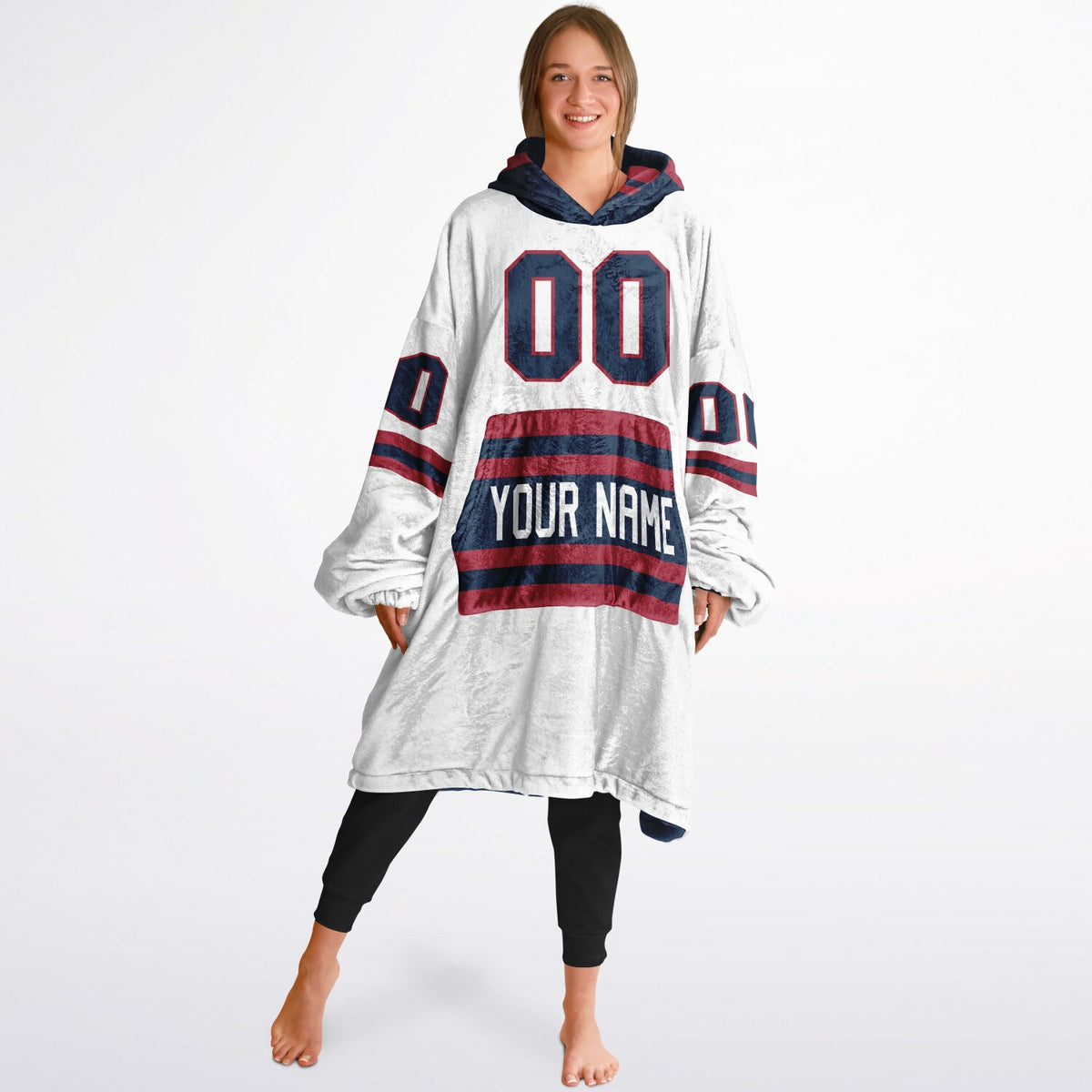 Navy & Red Superfan Reversible