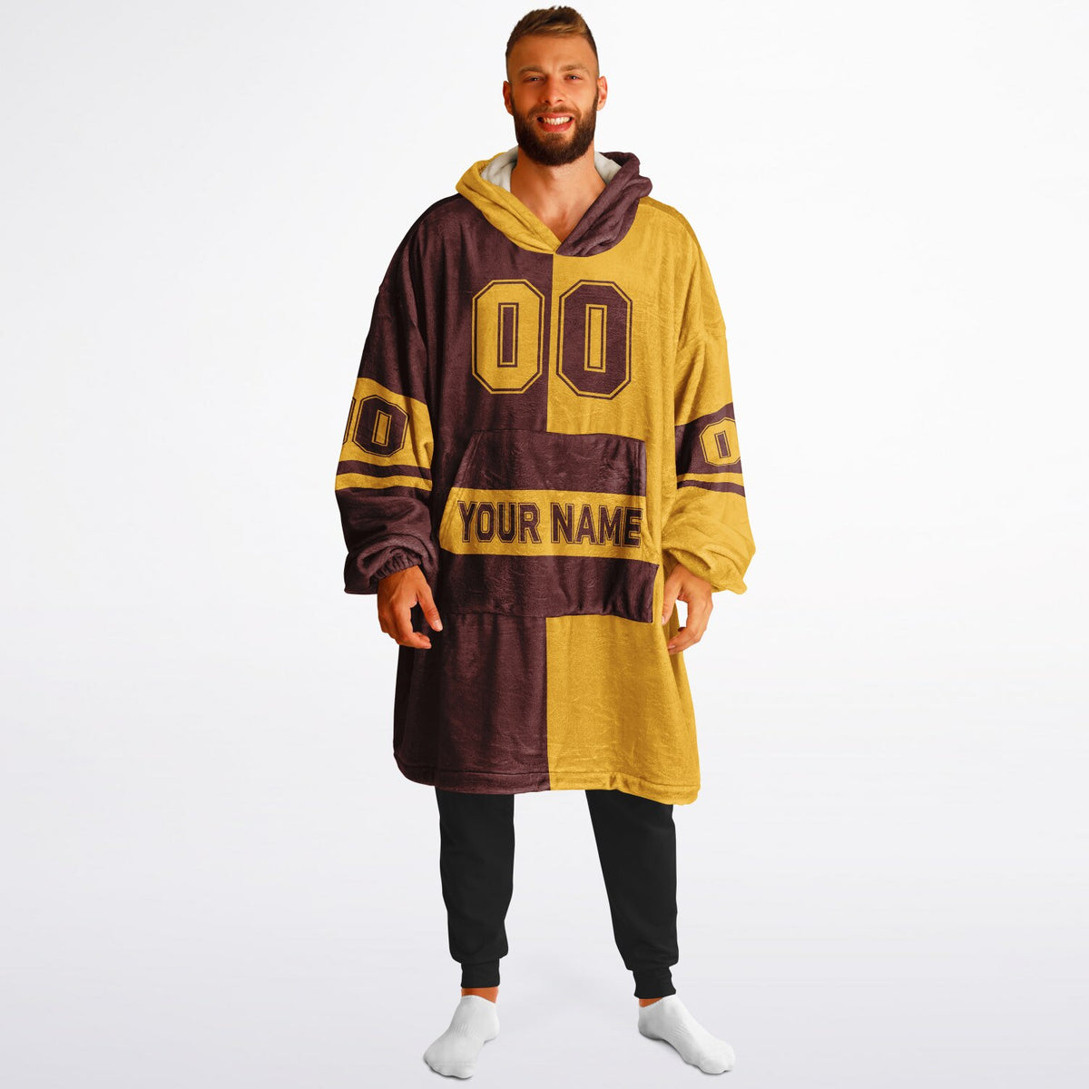 Burgundy/Gold Halftime