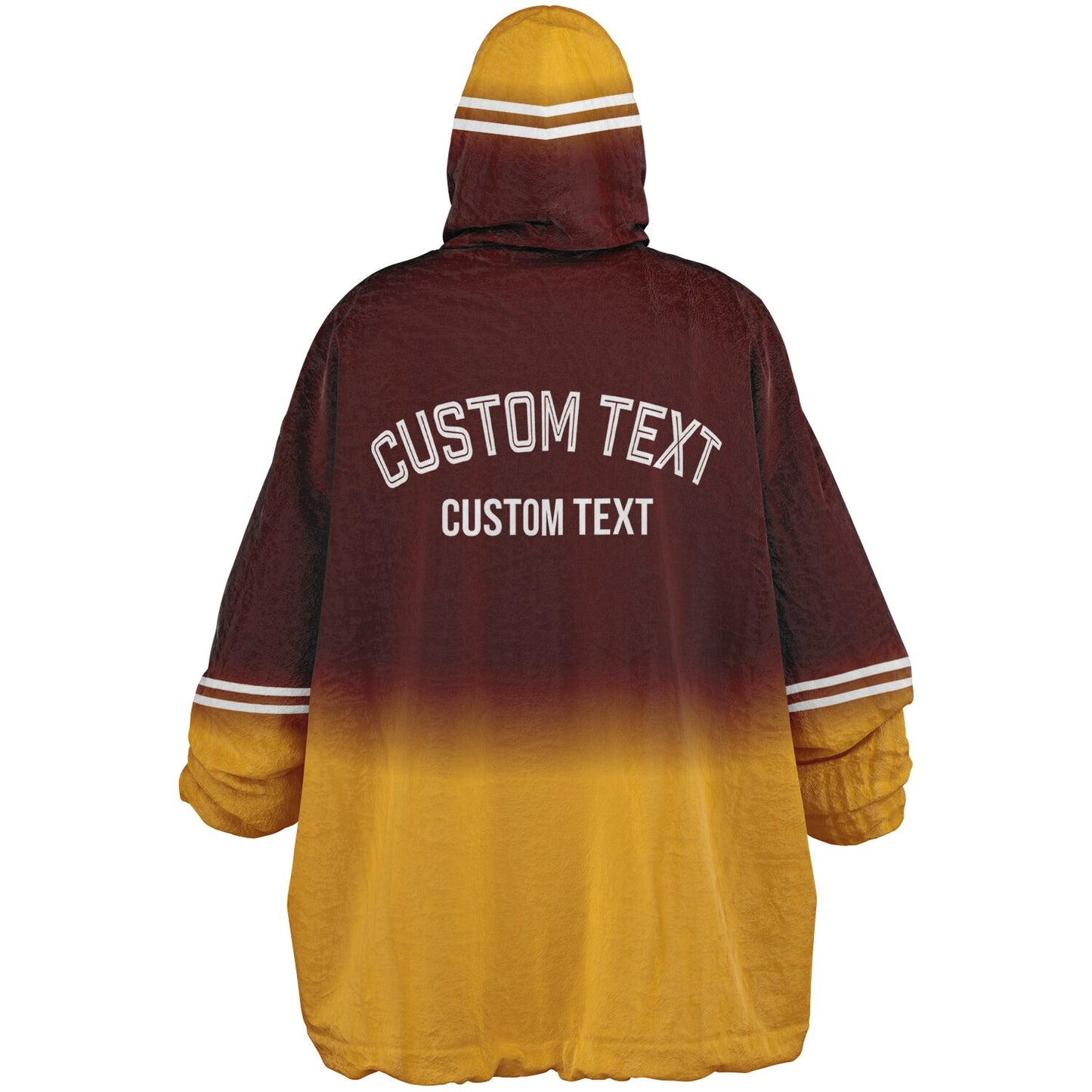 Burgundy/Gold/White Everyday Reversible