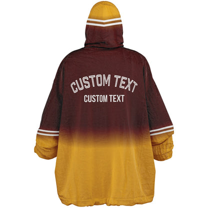 Burgundy/Gold/White Everyday Reversible