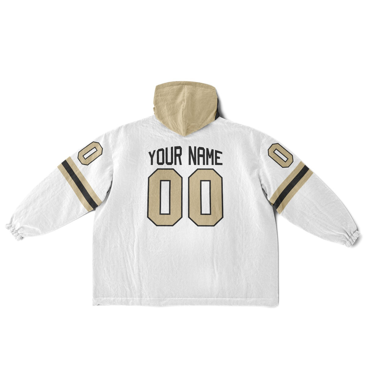 Black & Light Gold Superfan Reversible