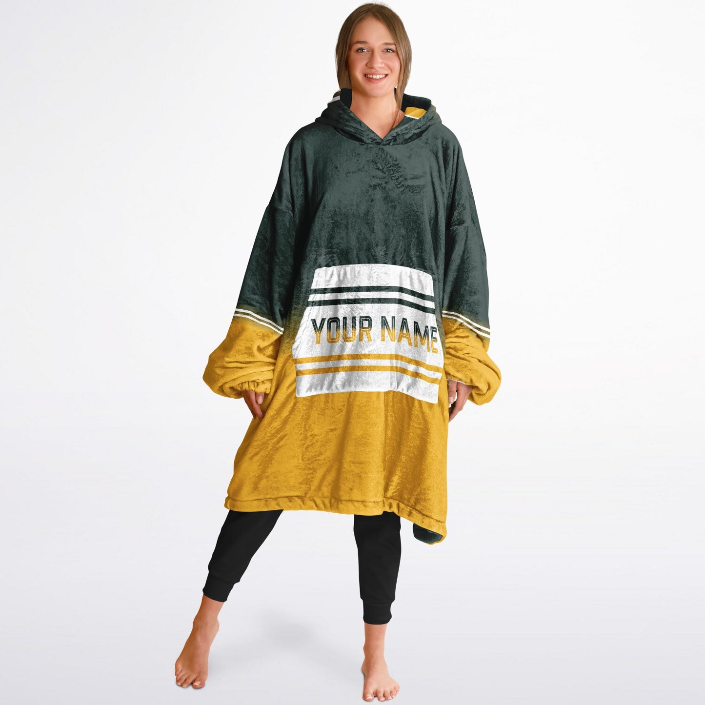 Green/Gold/White Everyday Reversible