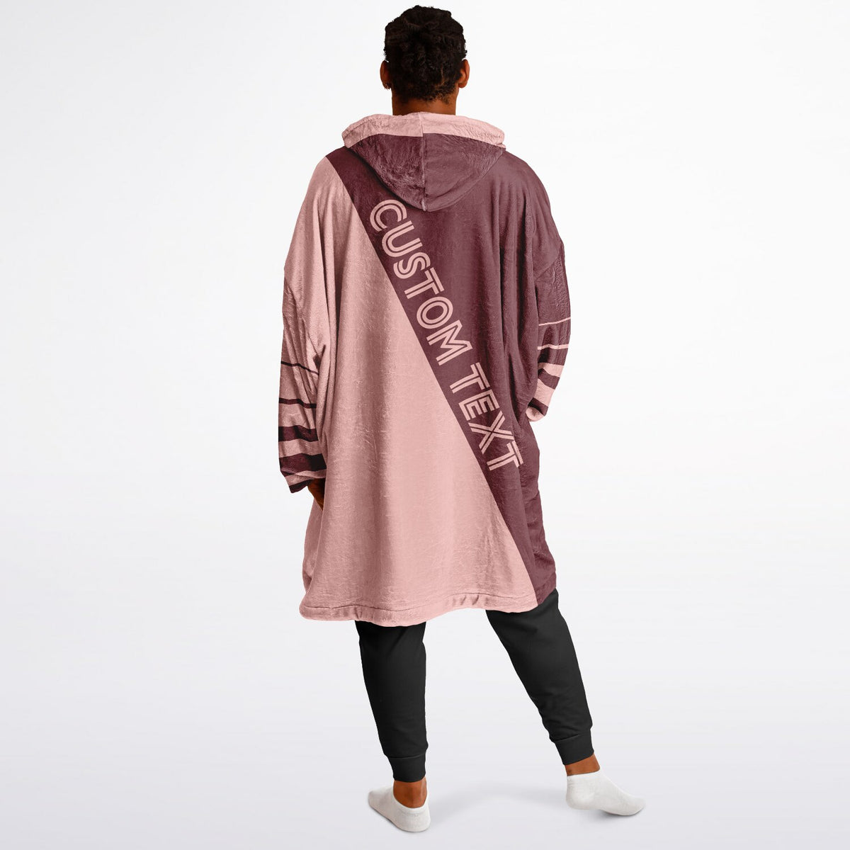 Burgundy & Blush Pink Split Decision