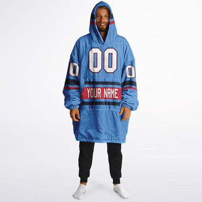 Light Blue/Navy/Red Superfan Reversible