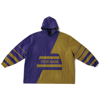 Purple/Metallic Gold Everyday Reversible