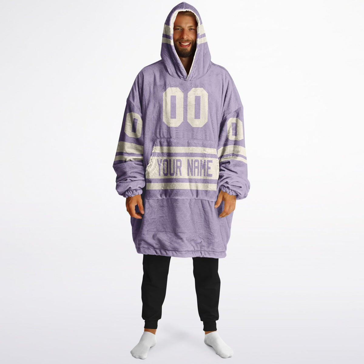 Lavender & Cream Superfan Reversible