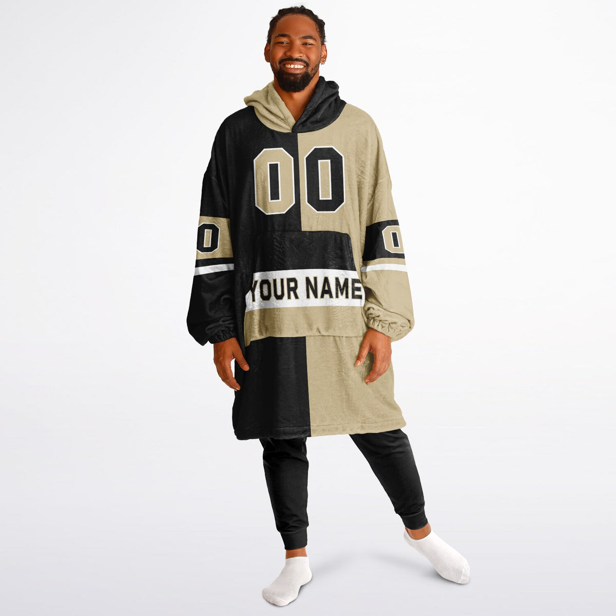Black/Light Gold/White Halftime