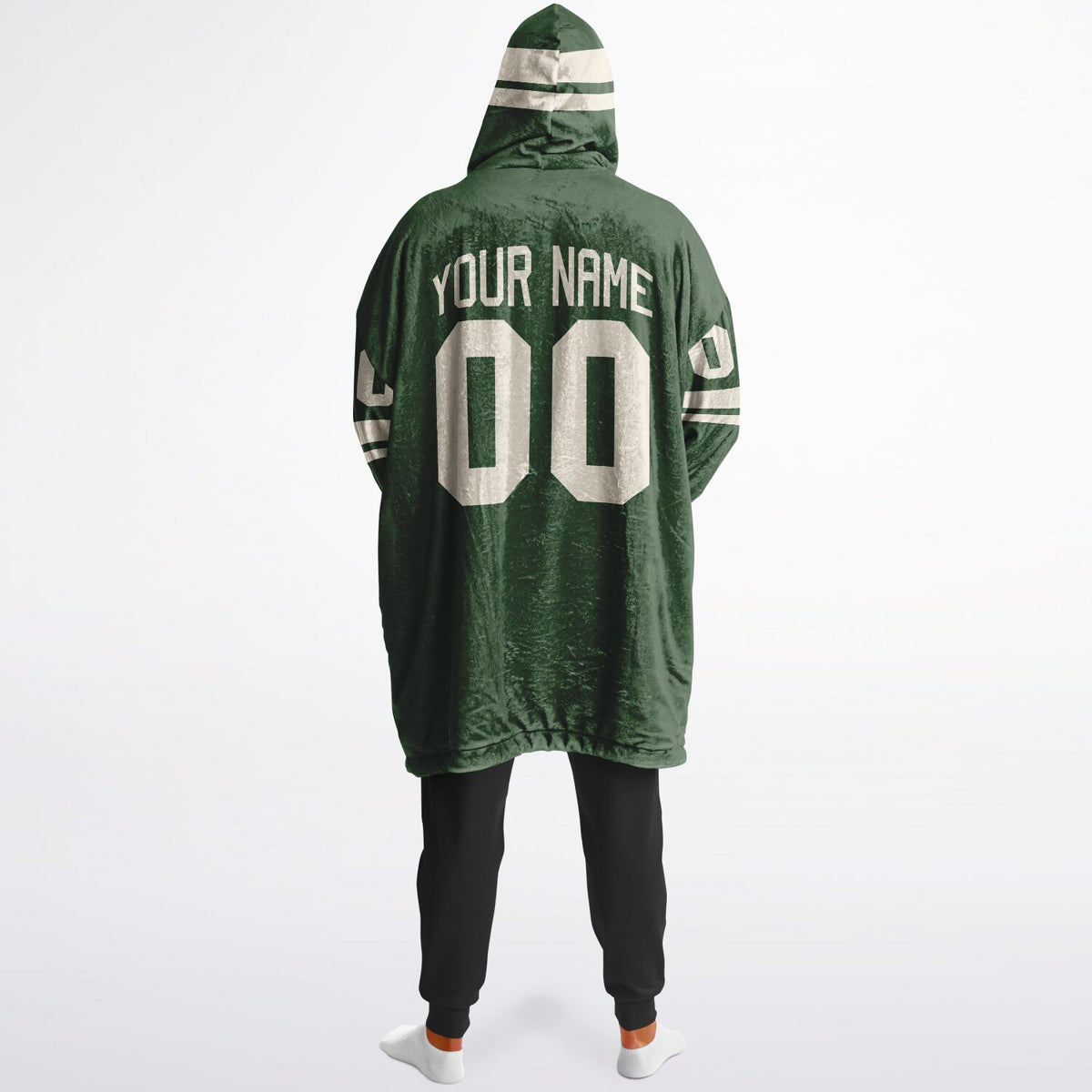 Forest Green & Cream Superfan Reversible