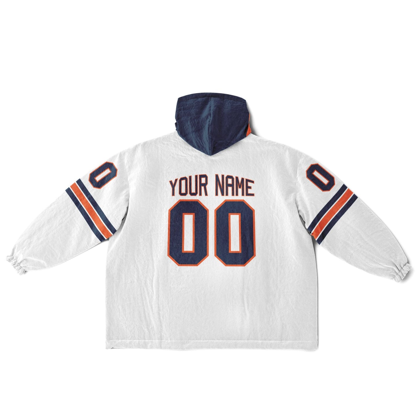 Orange/Navy/White Superfan Reversible