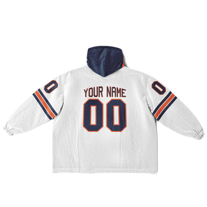 Orange/Navy/White Superfan Reversible